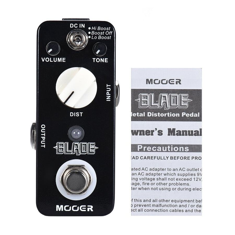 Metal Distortion Pedal Electric Guitar Effect Pedal Image 1