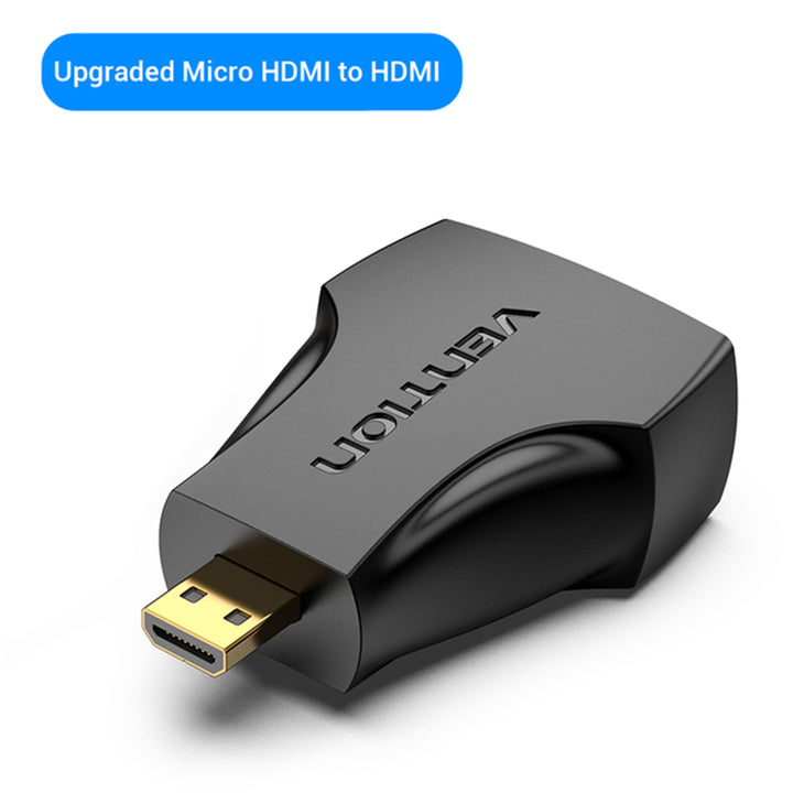 Micro HDMI to HDMI Adapter 1080P Male to HDMI Female Converter for PS4 Camera HDTV Image 2
