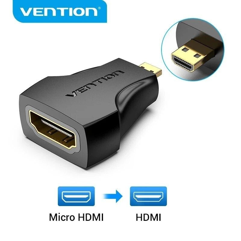 Micro HDMI to HDMI Adapter 1080P Male to HDMI Female Converter for PS4 Camera HDTV Image 3