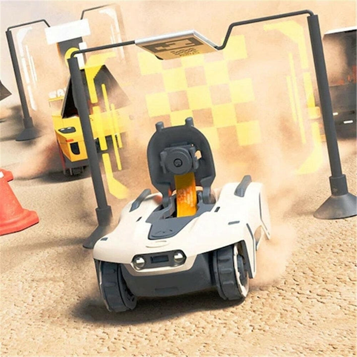 Mini Mixed Reality RC Tank Car Armored Off-Road Vehicles Model Kids Children Toys Image 2