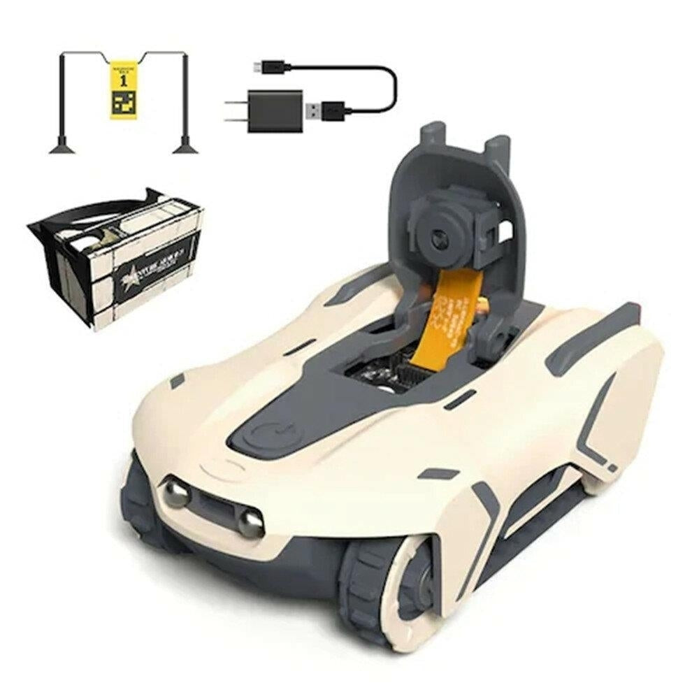 Mini Mixed Reality RC Tank Car Armored Off-Road Vehicles Model Kids Children Toys Image 4