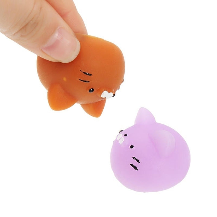 Maneki-neko Fortune Cat Kitten Squishy Squeeze Cute Healing Toy Kawaii Collection Stress Reliever Image 7