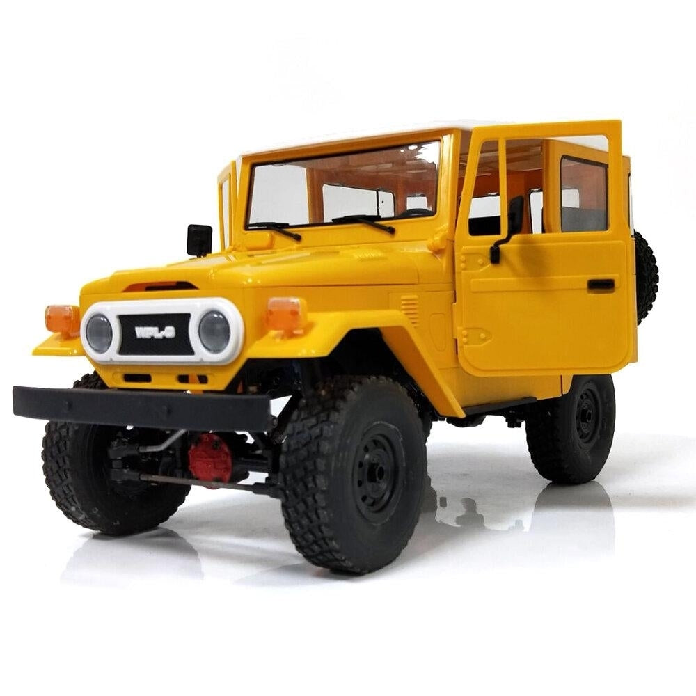Metal Edition Kit 4WD 2.4G Crawler Off Road RC Car 2CH Vehicle Models With Head Light Image 2