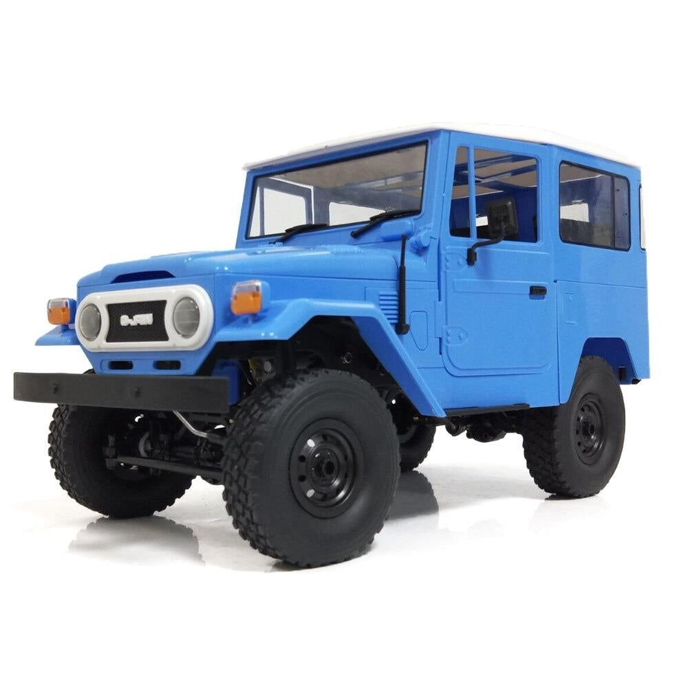 Metal Edition Kit 4WD 2.4G Crawler Off Road RC Car 2CH Vehicle Models With Head Light Image 3