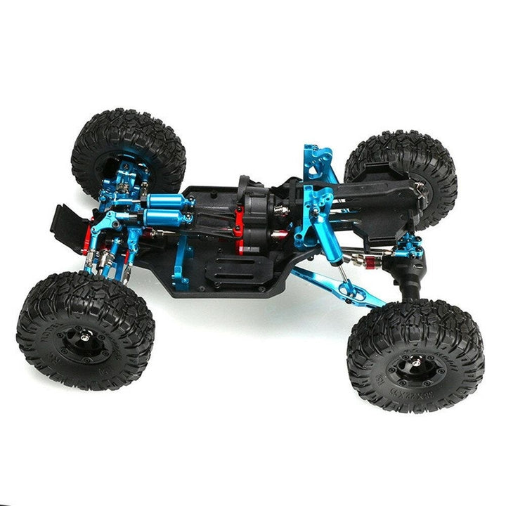 Metal Upgraded RC Frame Car Vehicles without Motor ESC Servo Battery TX RX Image 4