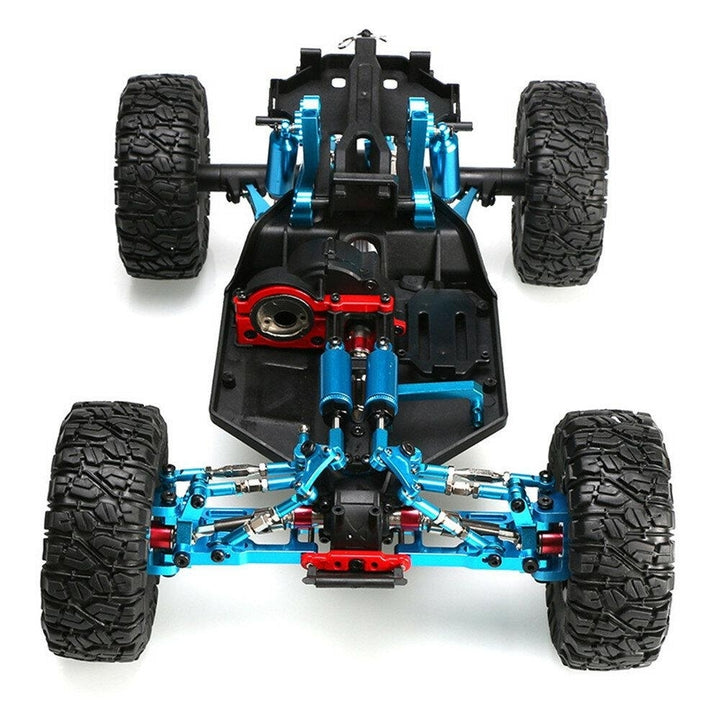 Metal Upgraded RC Frame Car Vehicles without Motor ESC Servo Battery TX RX Image 6