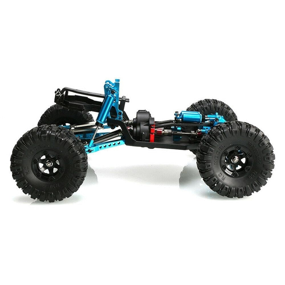 Metal Upgraded RC Frame Car Vehicles without Motor ESC Servo Battery TX RX Image 8