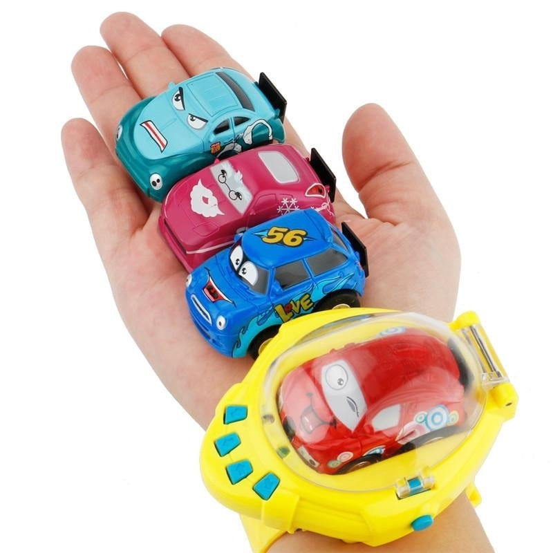 Mini 4 Channels Smart Watch G-Sensor Control RC Cars Toys For Children Image 1