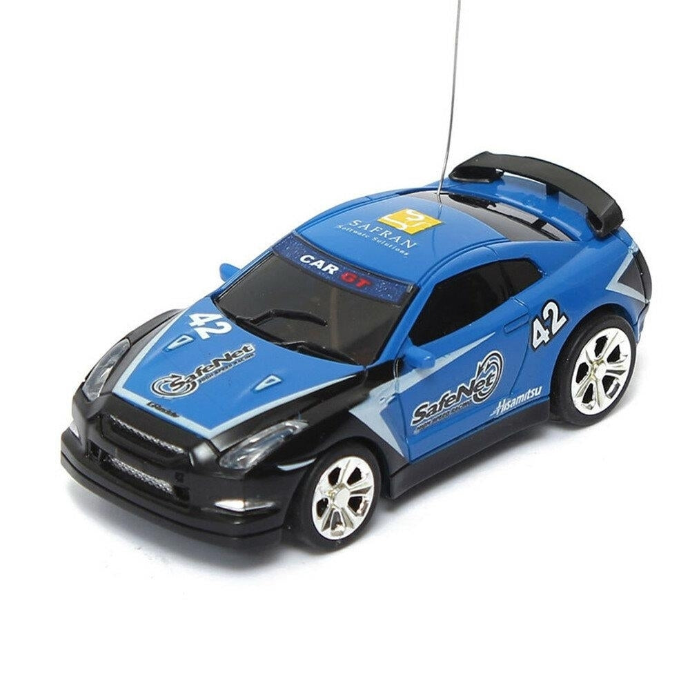 Mini Can Remote Radio Control Racing RC Car Vehicles Model LED Light Image 7
