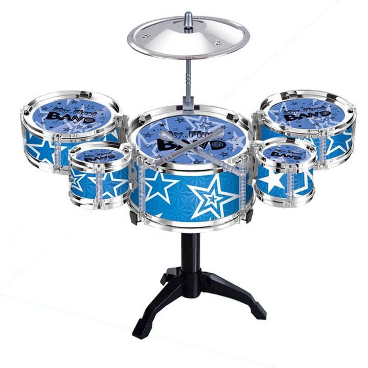 Mini Jazz Drum Rock Kids Education Percussion Musical Instrument Fun Toy Gift Image 1