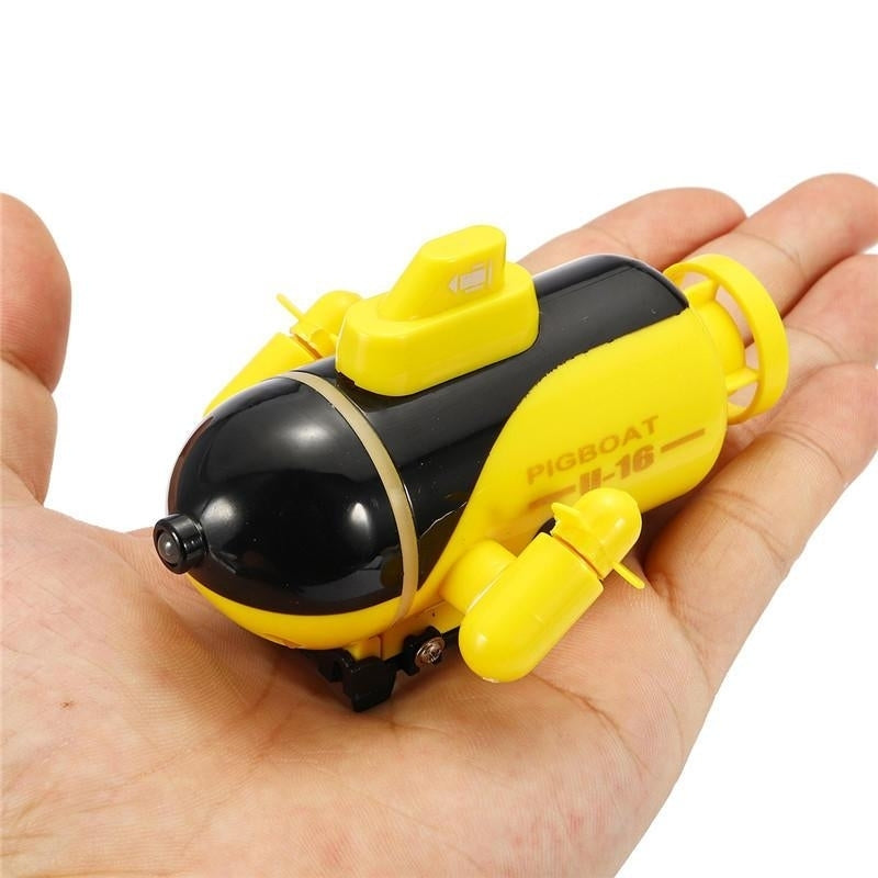 Mini Micro Radio Remote Control RC Sub Boat Racing Submarine Explorer Toys Gift Image 7
