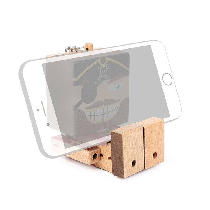 Mini Multi-function Puzzle Wooden Variety Pirates Novelties Cube Toys for Gift Image 6