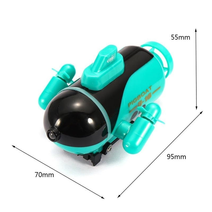 Mini Micro Radio Remote Control RC Sub Boat Racing Submarine Explorer Toys Gift Image 10