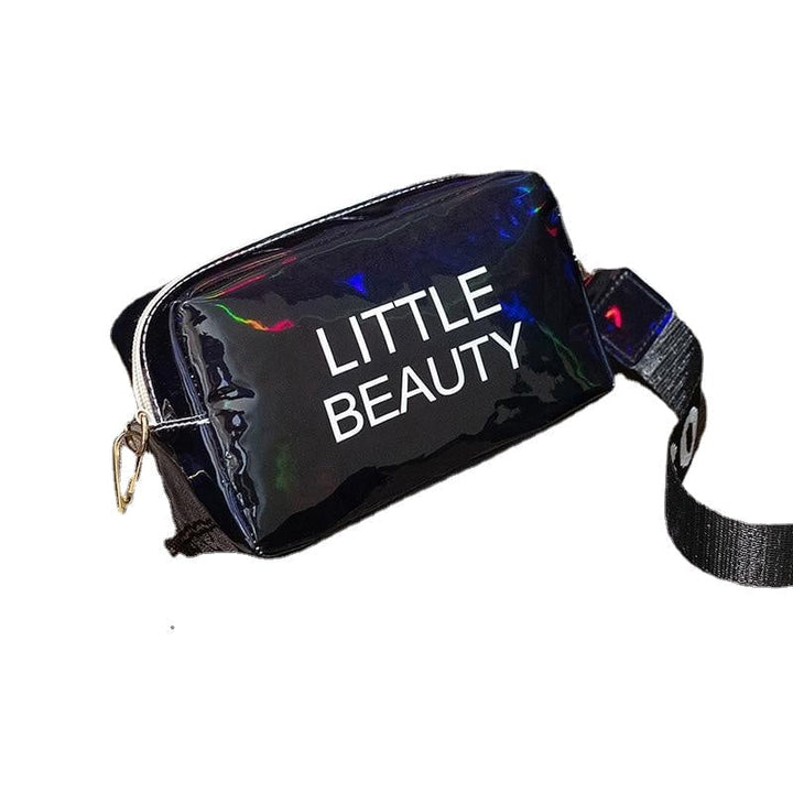 Mini Women Laser Crossbody Bag Messenger Shoulder Bag PVC Jelly Small Tote Messenger Image 1