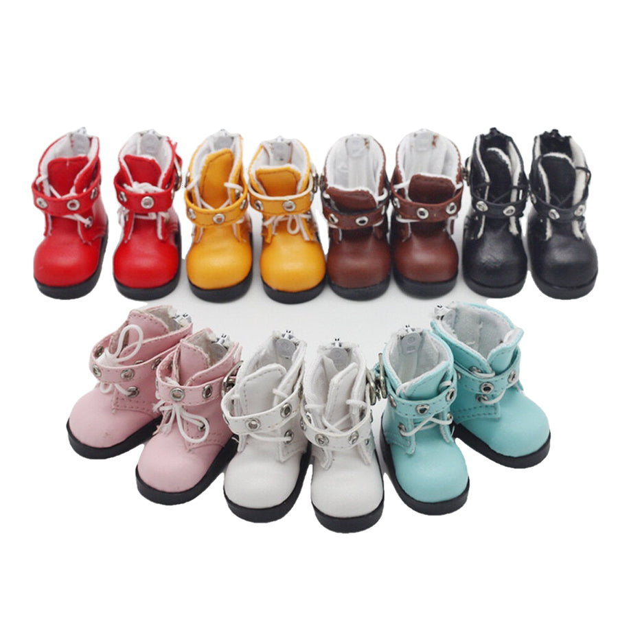 Multi-color 6 Points Bjd Cotton Doll Leather Casual Sports Shoes Doll Toy for 15CM Baby Doll Image 1