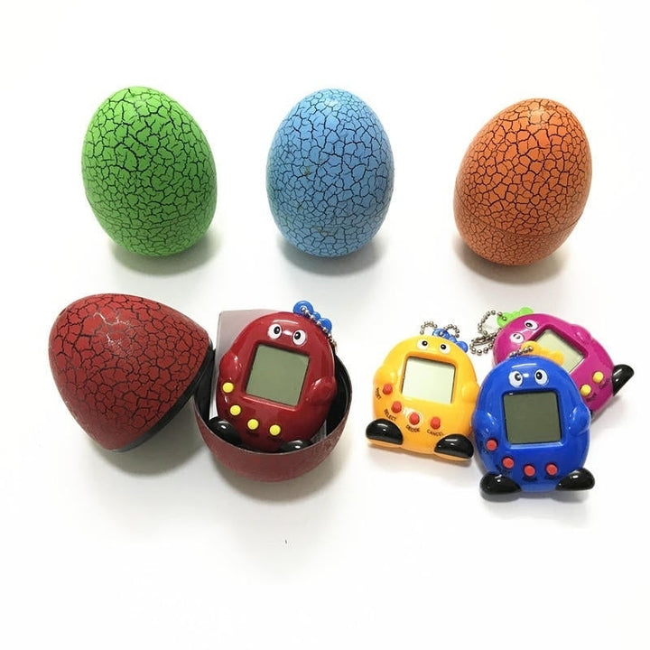 Multi Colors Animal Egg Virtual Cyber Digital Pet Game Toy Electronic E-Pet Christmas Gift Image 3