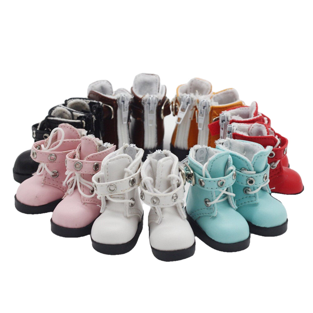 Multi-color 6 Points Bjd Cotton Doll Leather Casual Sports Shoes Doll Toy for 15CM Baby Doll Image 3