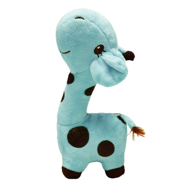 Multicolored Cartoon Plush Giraffe Sika Deer Stuffed Toys Kids Gift Image 1