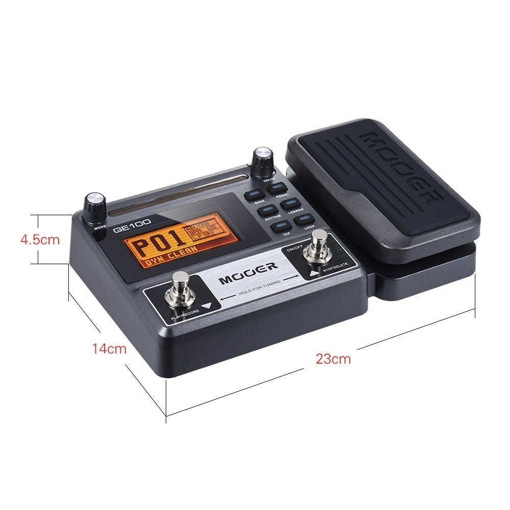 Multi-function Guitar Effects Pedal with 180 Seconds Loop Recording 60 Effect Types LCD Display Image 8