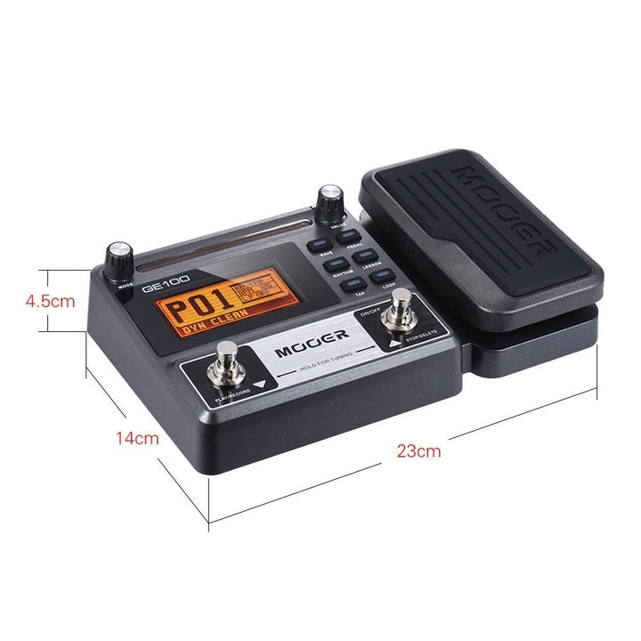 Multi-function Guitar Effects Pedal with 180 Seconds Loop Recording 60 Effect Types LCD Display Image 8