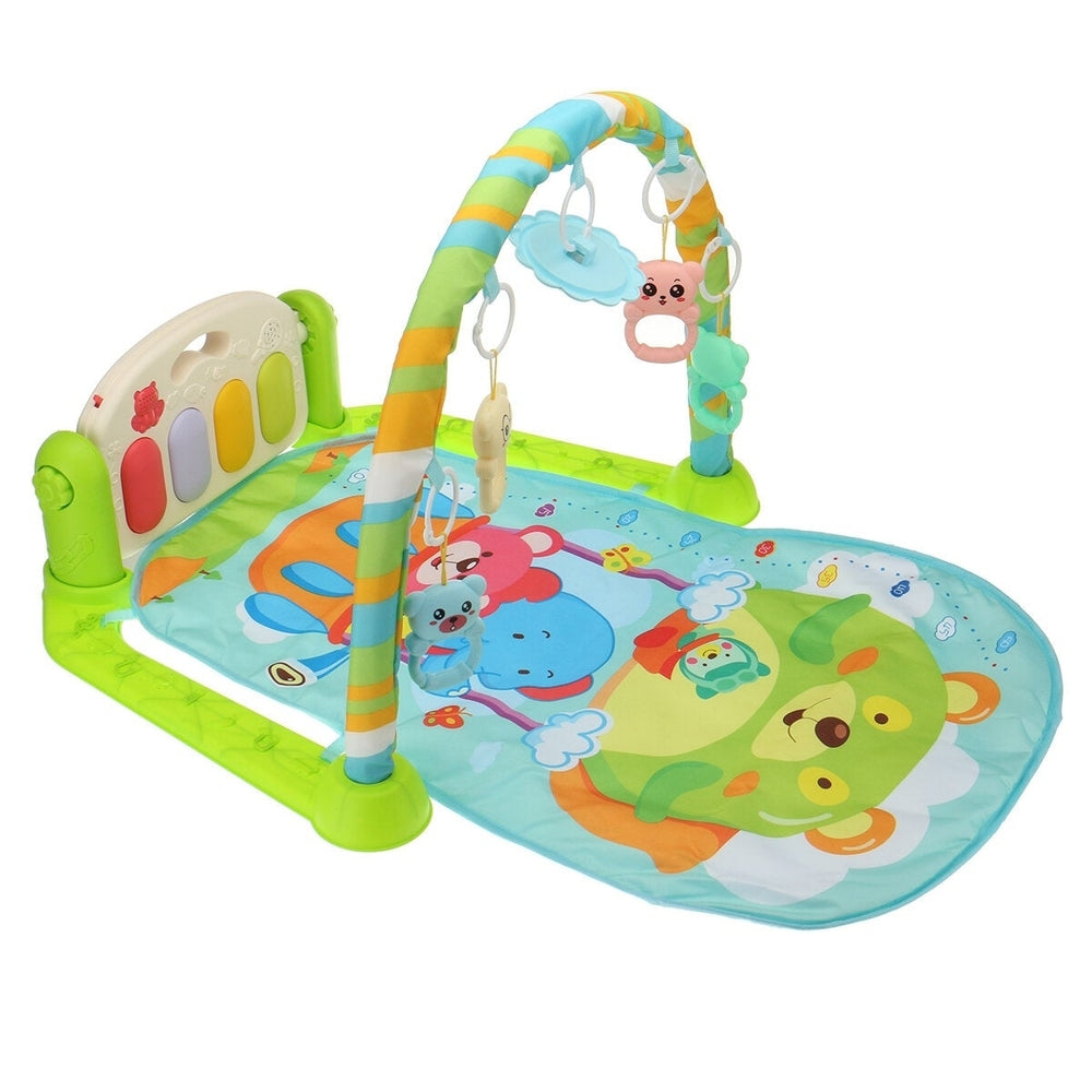 Musical Baby Activity Playmat Gym Multi-function Early Education Game Blanket for Baby Development Playmats Image 2