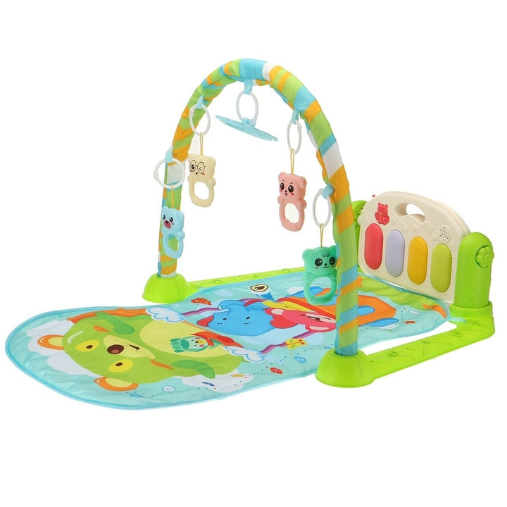 Musical Baby Activity Playmat Gym Multi-function Early Education Game Blanket for Baby Development Playmats Image 1