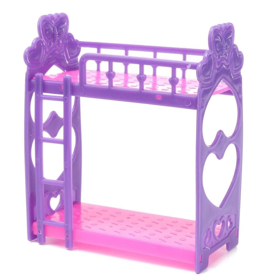 Miniature Double Bed Toy Furniture For Decoration Image 1