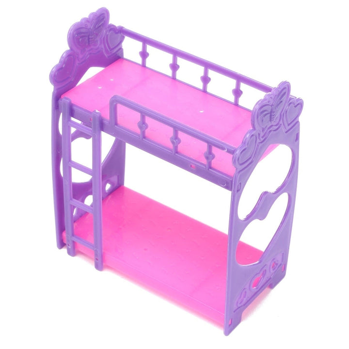 Miniature Double Bed Toy Furniture For Decoration Image 2