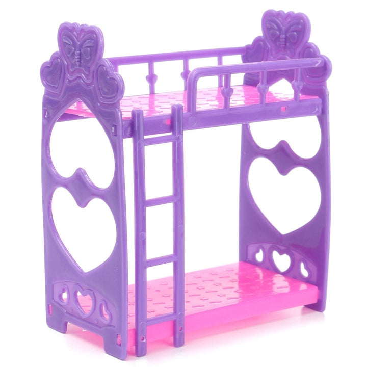 Miniature Double Bed Toy Furniture For Decoration Image 3