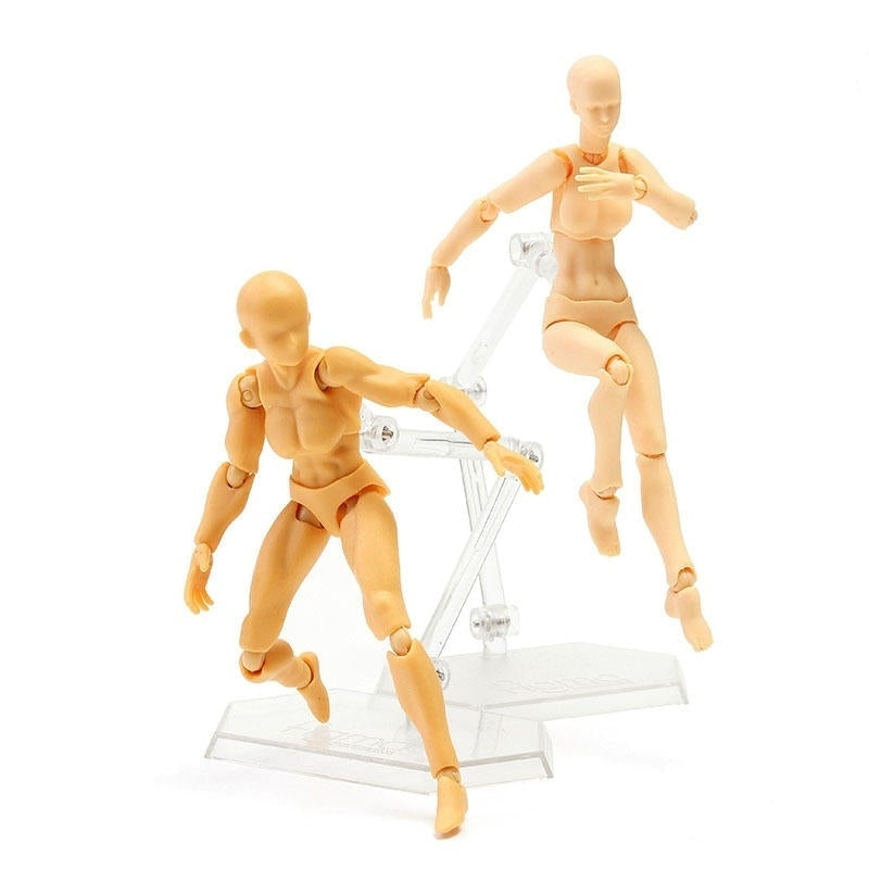 Movable Anime Model DIY Figma Male Skin Color Figure Figma Archetype Doll 13cm PVC Doll Toy Image 4