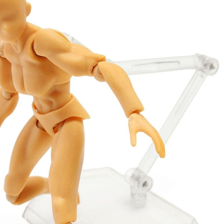 Movable Anime Model DIY Figma Male Skin Color Figure Figma Archetype Doll 13cm PVC Doll Toy Image 6