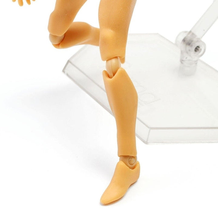 Movable Anime Model DIY Figma Male Skin Color Figure Figma Archetype Doll 13cm PVC Doll Toy Image 7