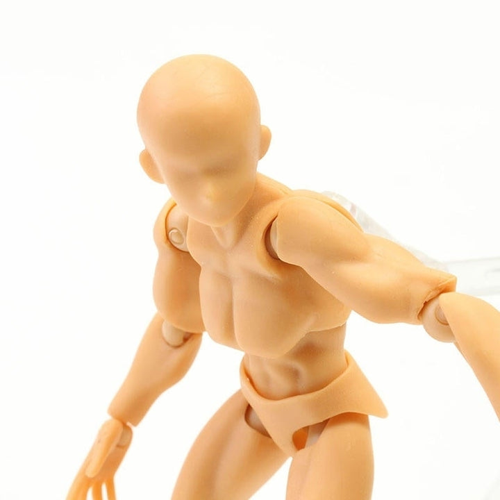 Movable Anime Model DIY Figma Male Skin Color Figure Figma Archetype Doll 13cm PVC Doll Toy Image 8