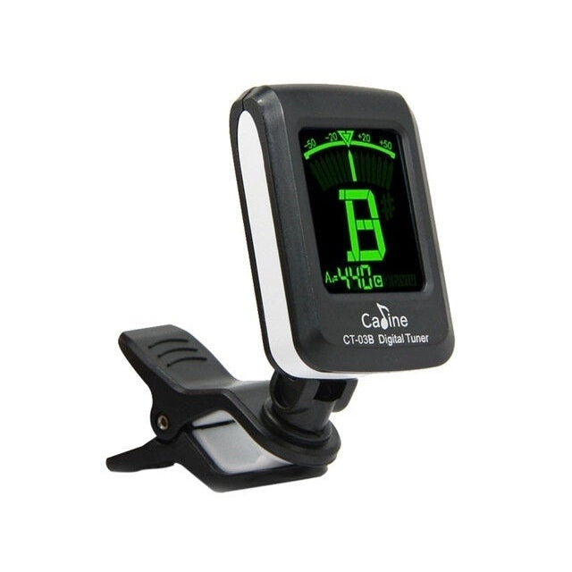 Multi-functional Electric Acoustic Guitar Tuner Digital Tuner LCD Clip-On Chromatic Guitar Bass Ukulele Violin Image 2