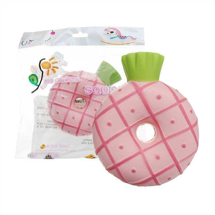 Pineapple Donut Squishy 1012CM Slow Rising Soft Toy Gift Collection With Packaging Image 1