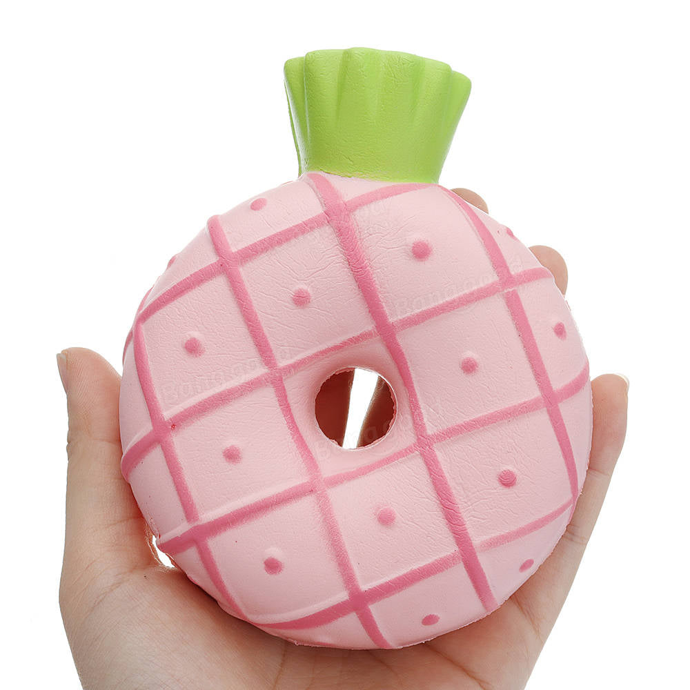 Pineapple Donut Squishy 1012CM Slow Rising Soft Toy Gift Collection With Packaging Image 8