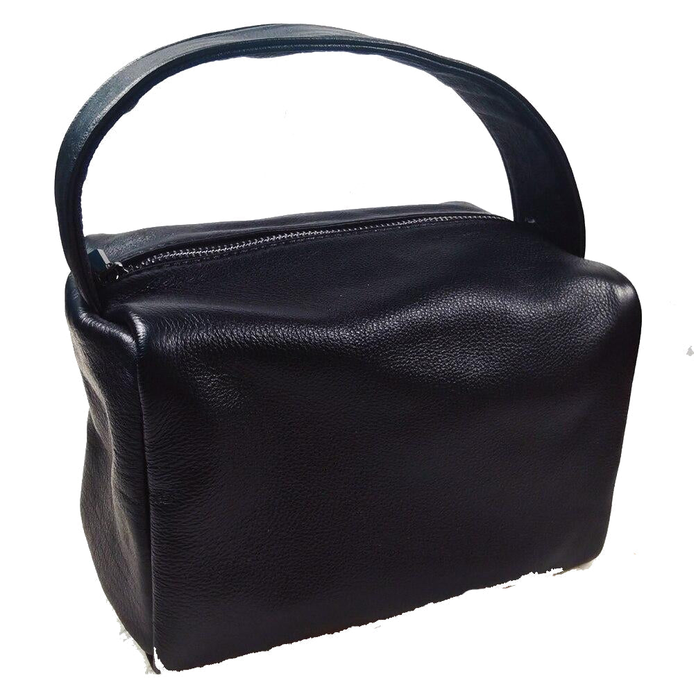 Natural Cowhide Wide Handbags Genuine Leather Office Mobile Phone Pockets Women Handbag fine Portable Bags Image 8