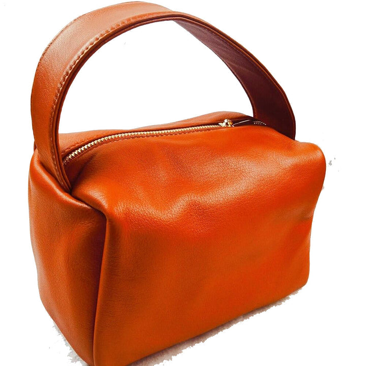 Natural Cowhide Wide Handbags Genuine Leather Office Mobile Phone Pockets Women Handbag fine Portable Bags Image 12