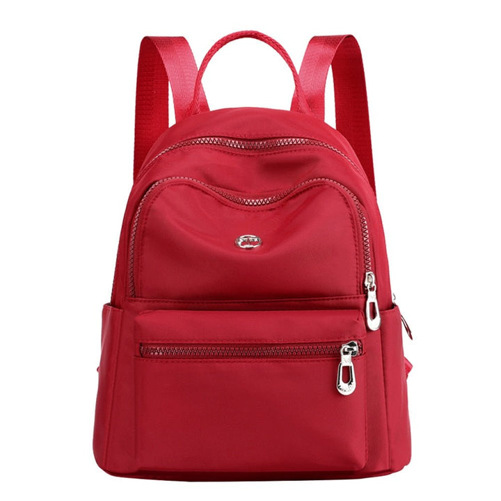 Designer Nylon Backpack Teenager Students Solid Color Mochila High School Bag Women Travel Girls Shoulder Image 7