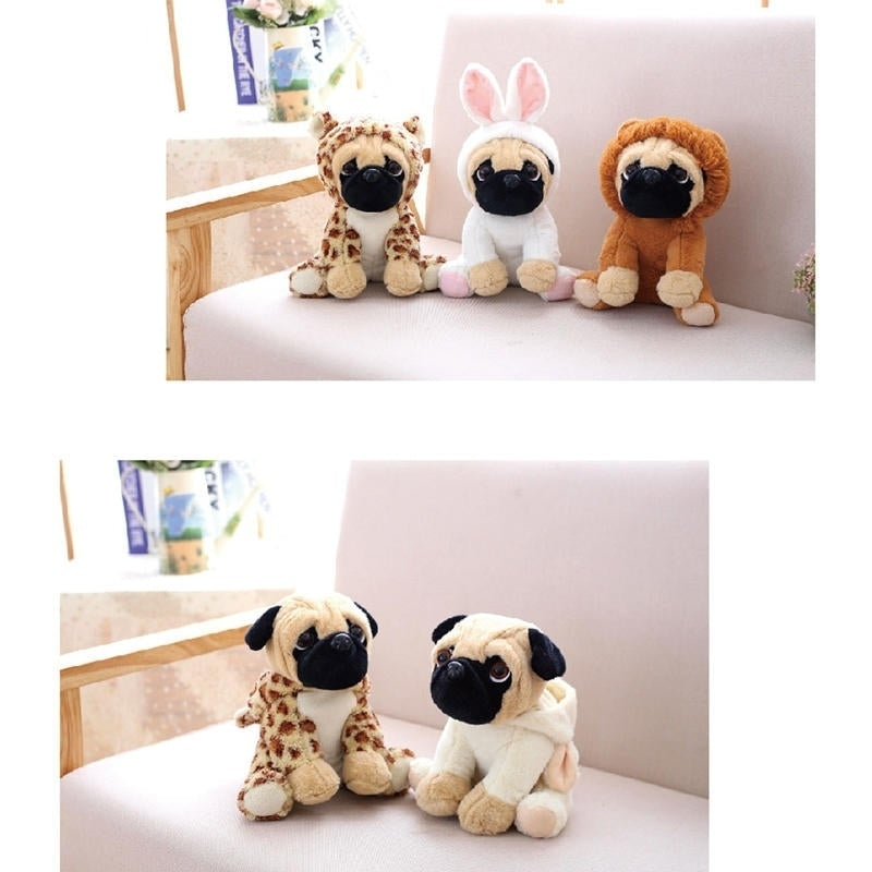 Soft Cuddly Dog Toy in Fancy Dress Super Cute Quality Stuffed Plush Toy Kids Gift Image 3