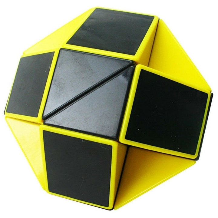 Original Speed Magic Cube Snake Puzzle Ruler Twist 24 Blocks Educational Funny Toys For Children Image 2