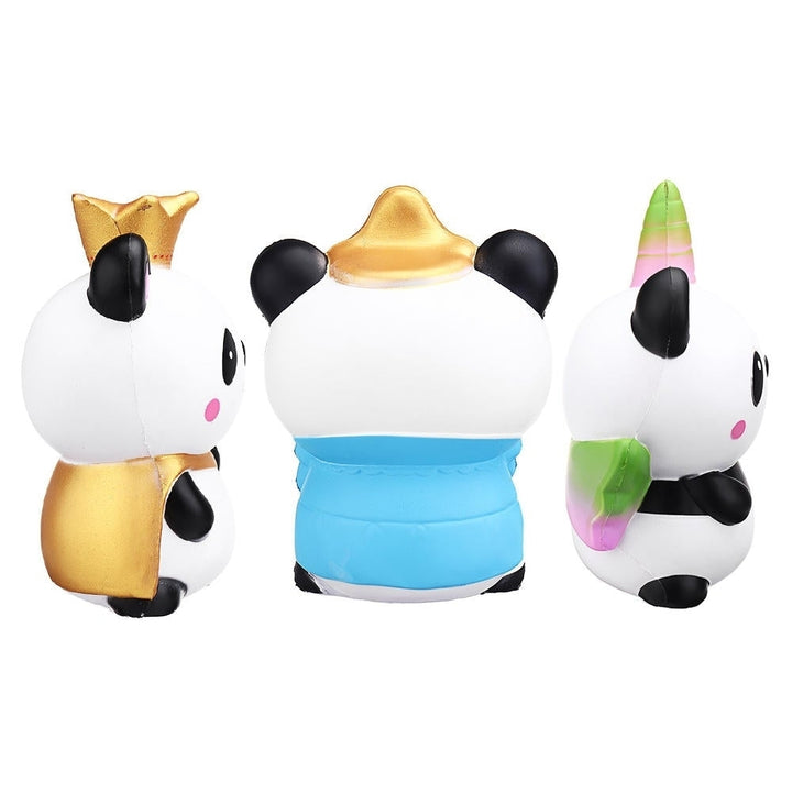 Panda Squishy Kawaii Animal Family Slow Rising Rebound Jumbo 24cm Toys Gift Decor Image 3