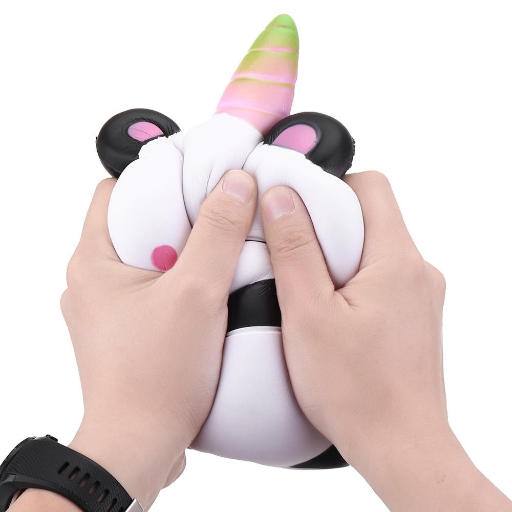 Panda Squishy Kawaii Animal Family Slow Rising Rebound Jumbo 24cm Toys Gift Decor Image 6