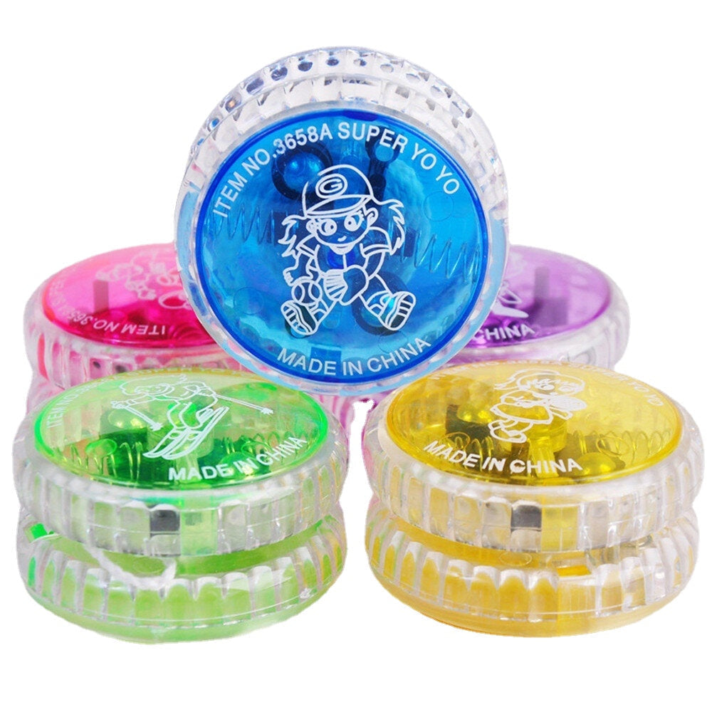 Plastic Or Alloy Glowing Yoyo  Exotic Fidget Toys for Kids And Adults Image 3