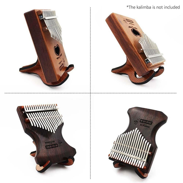 Portable Wooden Thumb Piano Stand Holder Kalimb a Bracket for 10-Key 17-Key Kalimb a Image 11