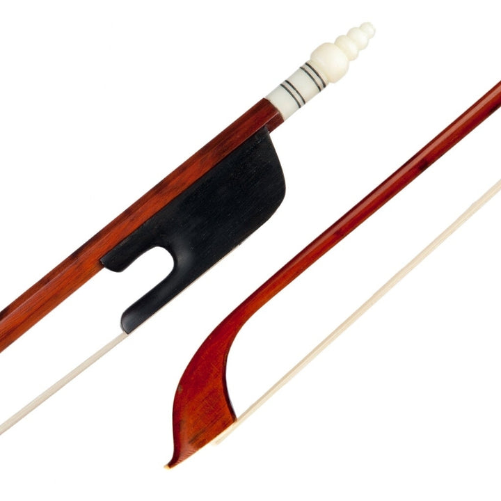 Professional Snakewood Violin Bow 4/4 Fiddle Traditional Baroque Style W/ Ebony Frog Image 2