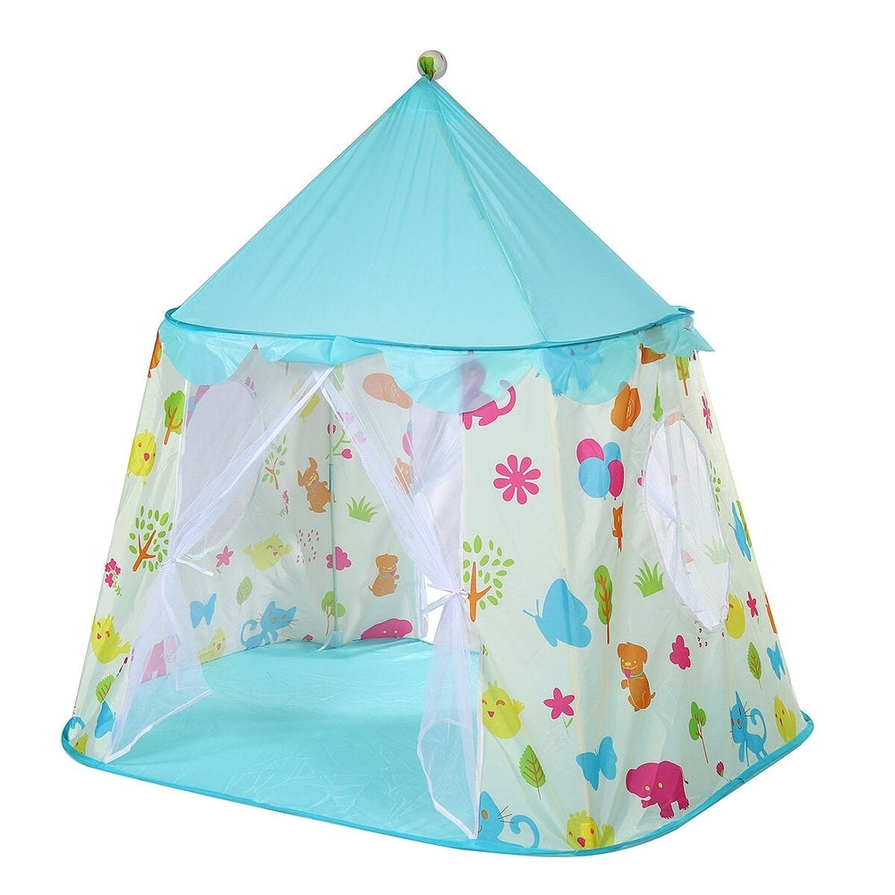 Princess Castle Large Play Tent Kids Play House Portable Kids Tents for Girl Outdoor Indoor Tent Image 2