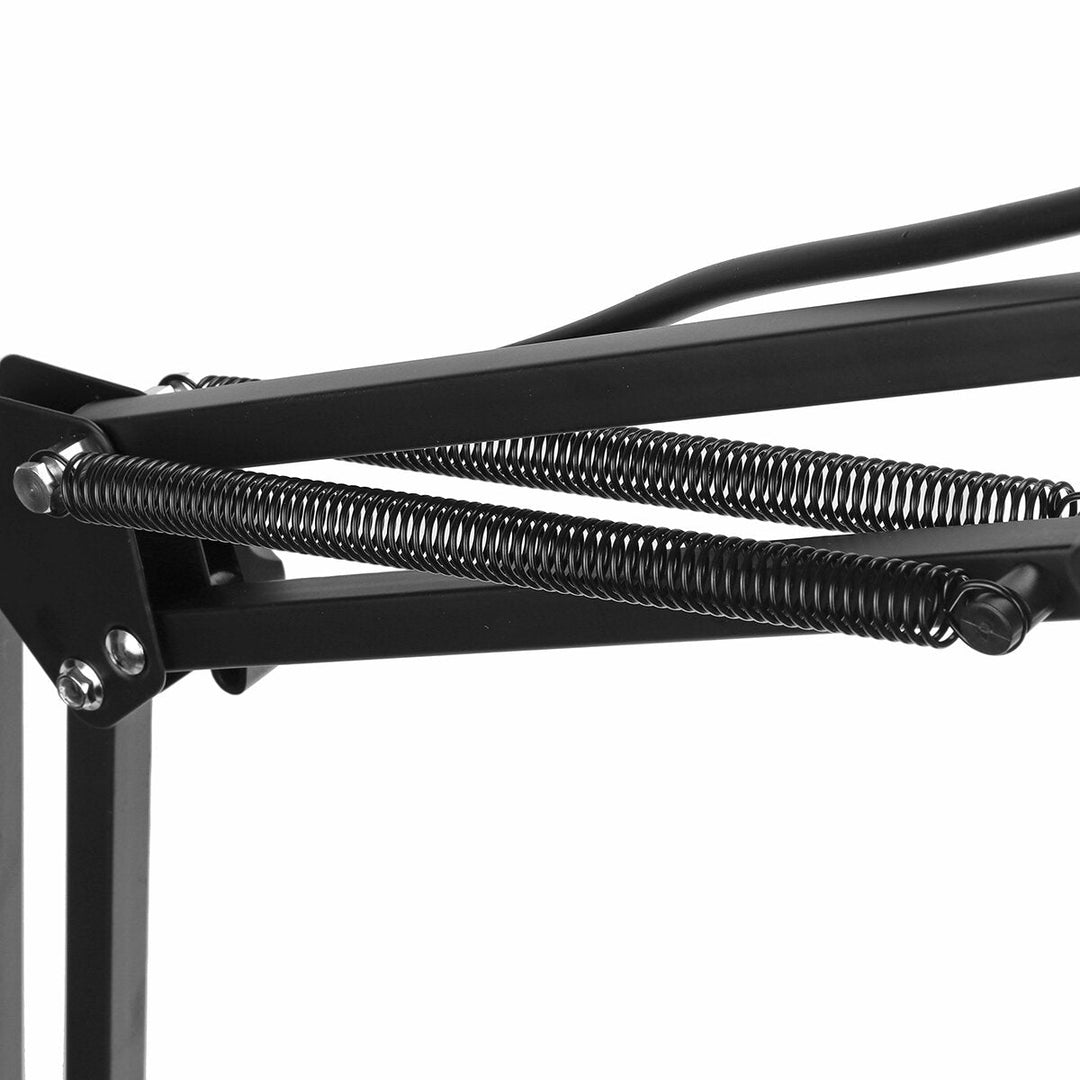 Pro Condenser Microphone Kit Studio Suspension Boom Scissor Arm Stand with Fliter Image 9