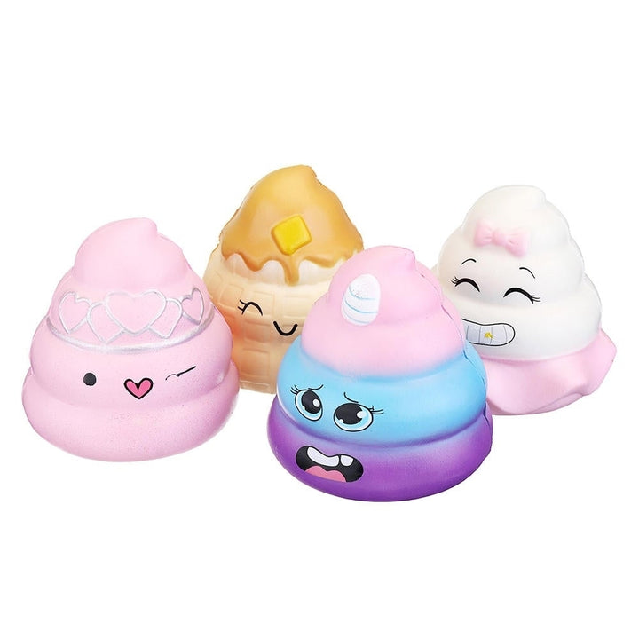 Purami Squishy Sweet Expressions Poo Jumbo 8CM Slow Rising Soft Toys With Packaging Gift Decor Image 2