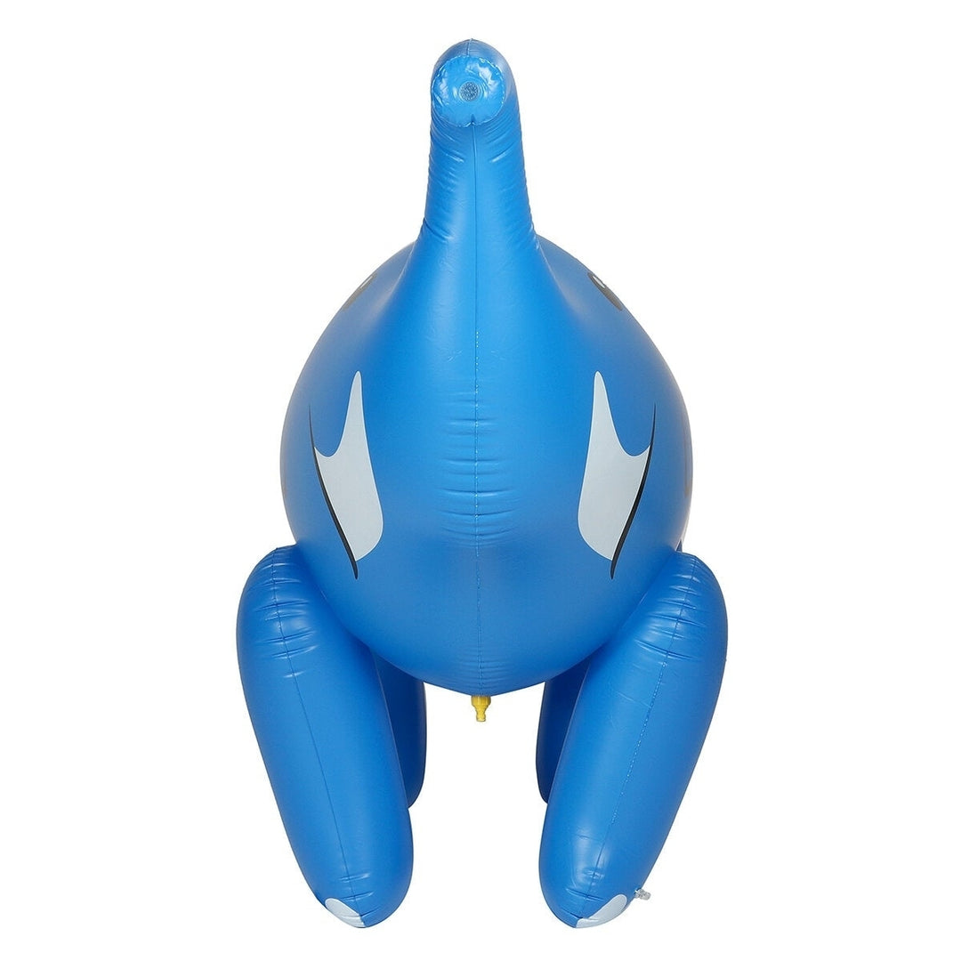PVC Elephant Sprinkler Inflatable Simulation Toys Water-jet for Children Kids Outdoor Fun Pool Swim Water Play Toys Image 3